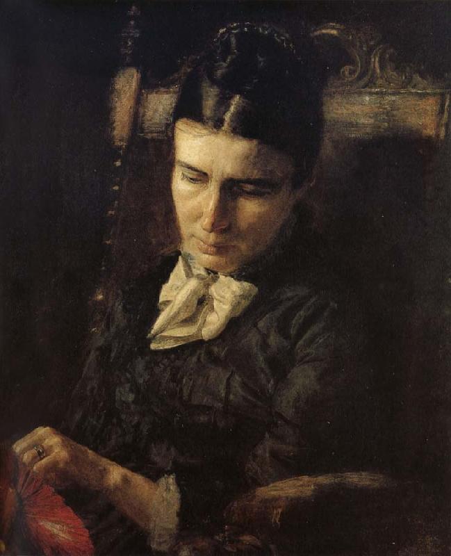 Thomas Eakins Dr. Brinton-s Wife oil painting image